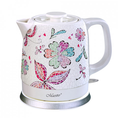 Czajnik elektryczny ceramiczny MAESTRO MR-068 czer. - Galeria zdjęcie 1