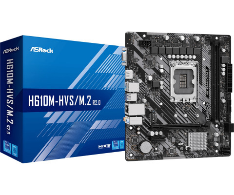 Płyta główna Asrock H610M-HVS/M.2 R2.0 - Galeria zdjęcie 1