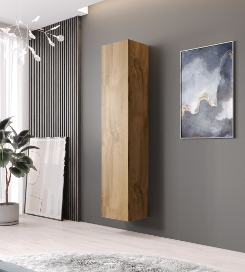 Witryna VIGO pełna'180' 180/40/30 dąb wotan - Galeria zdjęcie 3