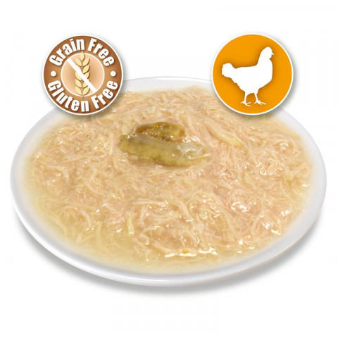 ARQUIVET kurczak w sosie ze szprotką - mokra karma dla kota - 6x80g - Galeria zdjęcie 3