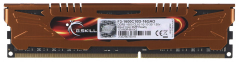 G.SKILL ARES DDR3 2X8GB 1600MHZ CL10 XMP LOW PROFI - Galeria zdjęcie 7
