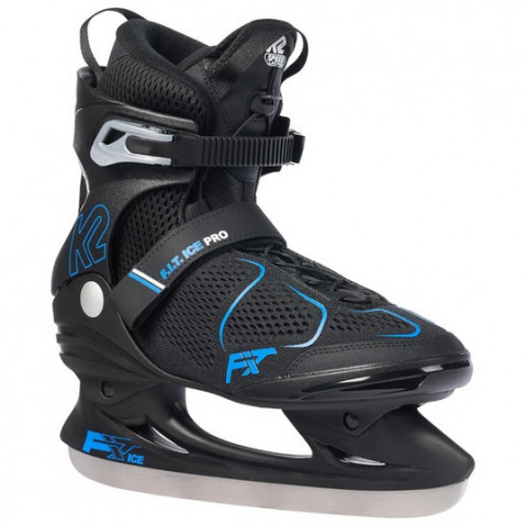 Łyżwy męskie K2 F.I.T. ICE PRO black/blue 40.5 - Galeria zdjęcie 1
