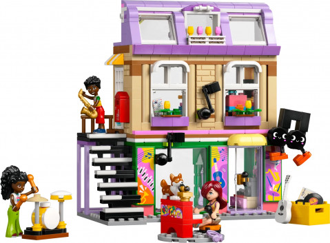 LEGO FRIENDS 42653 MUSIC STORE & APLEGO ARTMENT - Galeria zdjęcie 3