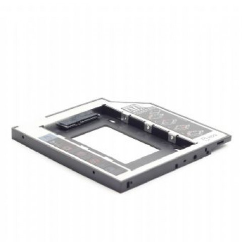 Ramka Montażowa Gembird Slim HDD/SSD 5.25->2.5 (W MIEJSCE CD/DVD W LAPTOPIE) - Galeria zdjęcie 4