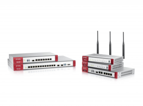 Firewall Zyxel USGFLEX100 1xWAN 4xLAN SPI firewall: 900 Mbps Max. IPsec VPN: 50 - Galeria zdjęcie 5