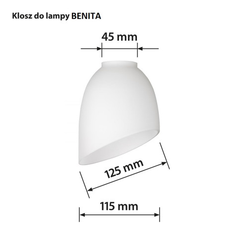 Klosz do lampy BENITA - Galeria zdjęcie 2