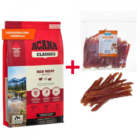 ACANA Classics Red Meat - sucha karma dla psa - 9,7 kg + Przysmak Petitto - Galeria zdjęcie 1