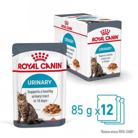 ROYAL CANIN FCN Urinary Care w sosie - mokra karma dla kota dorosłego - 12x85g - Galeria zdjęcie 6