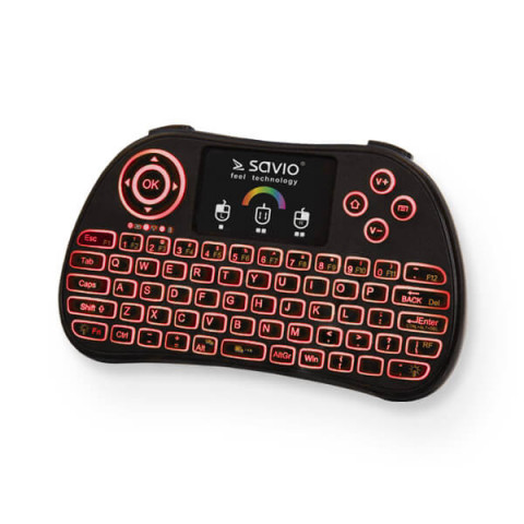SAVIO KLAWIATURA BEZPRZEWODOWA RGB BACKLIT KW-03 - Galeria zdjęcie 5