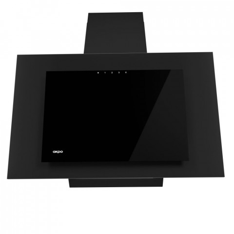 Okap AKPO WK-4 NERO 2.0 60 CZARNY T300 Liniowy LED/Siłownik - Galeria zdjęcie 8