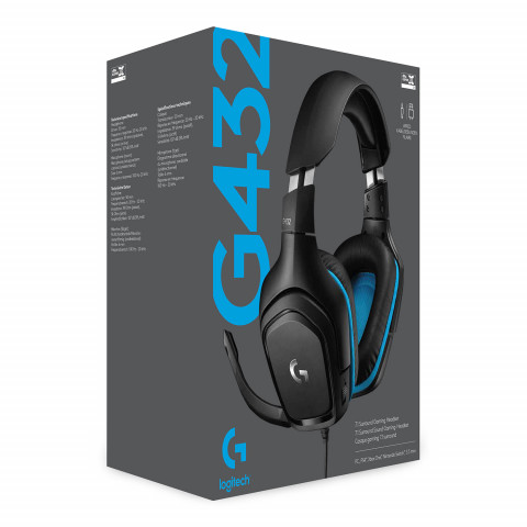 SŁUCHAWKI LOGITECH G432 7.1 - Galeria zdjęcie 5