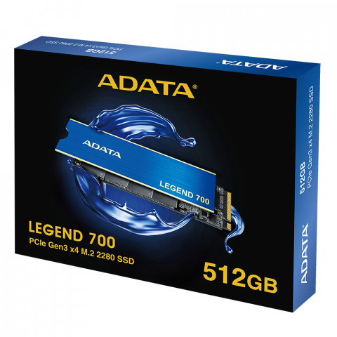 Dysk SSD ADATA LEGEND 700 512GB M.2 2280 PCIe Gen3 x4 - Galeria zdjęcie 12