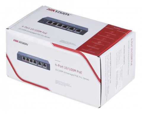 SWITCH POE HIKVISION DS-3E0106HP-E 6-PORTOWY - Galeria zdjęcie 8