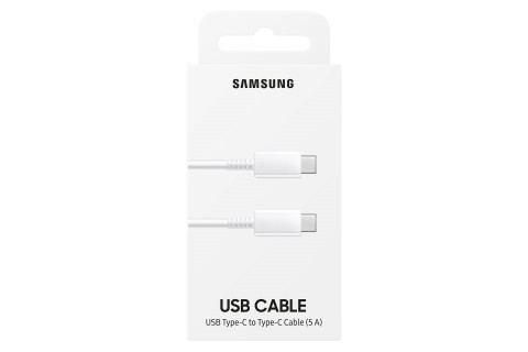 Samsung Cable Type C to C, 5A, White - Galeria zdjęcie 4