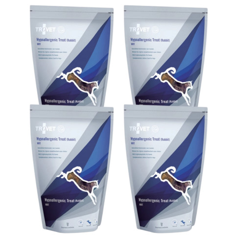 TROVET Hypoallergenic Treat HRT z królikiem - przysmak dla psa - 4x250g - Galeria zdjęcie 1