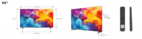 Telewizor TCL 65P655 LED 65'' 4K Ultra HD Google TV Dolby Audio DVB-T2 Czarny - Galeria zdjęcie 10