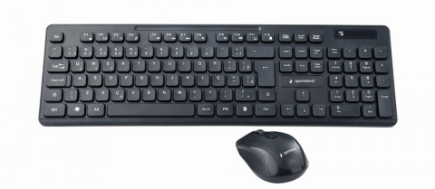 GEMBIRD BEZPRZEWODOWA KLAWIATURA + MYSZ CZARNA - Galeria zdjęcie 1