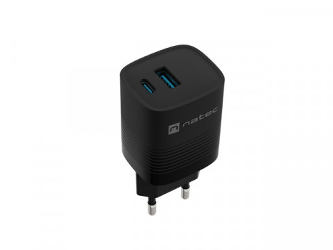 NATEC ŁADOWARKA RIBERA GAN 1X USB-A + 1X USB-C 30W - Galeria zdjęcie 2
