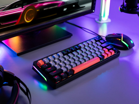 TRACER KLAWIATURA GAMEZONE EVO1 HOT SWAP 63 SZARA - Galeria zdjęcie 4