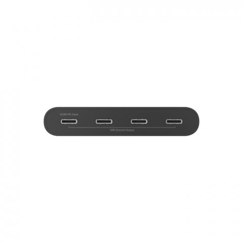Hub Belkin Connect USB-C to 4-Port USB-C Hub 4xUSB-C Black - Galeria zdjęcie 5