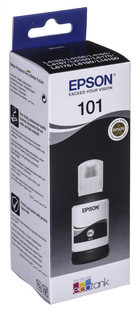 EPSON Tusz 101 Black T03V14A=C13T03V14A - Galeria zdjęcie 2