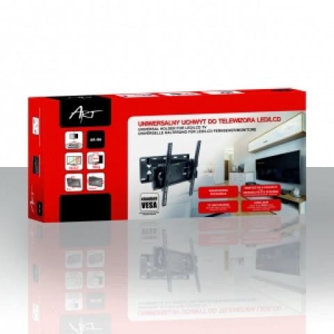 UCHWYT DO TV LCD/LED AR-86 ART 32-63" 30KG reg. pion/poziom 64cm - Galeria zdjęcie 11