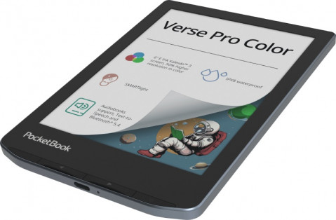 Czytnik e-booków PocketBook Verse Pro Color 634 6" E-Ink Kaleido 3 16GB Wi-Fi Stormy Sea - Galeria zdjęcie 1