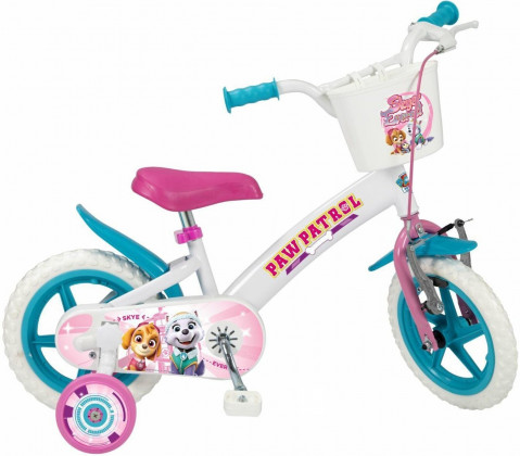 Rower dzieciecy TOIMSA 12" Psi Patrol Biały 1281 Girl - Galeria zdjęcie 1