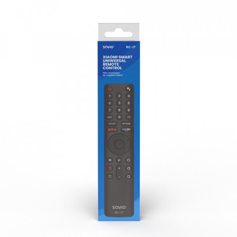 SAVIO PILOT UNIWERSALNY DO XIAOMI/SMART TV RC-17 - Galeria zdjęcie 2