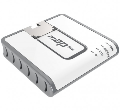 Router WiFi 4 Mikrotik mAP lite (RBmAPL-2nD) 2,4GHz(2x2) 1p - Galeria zdjęcie 3