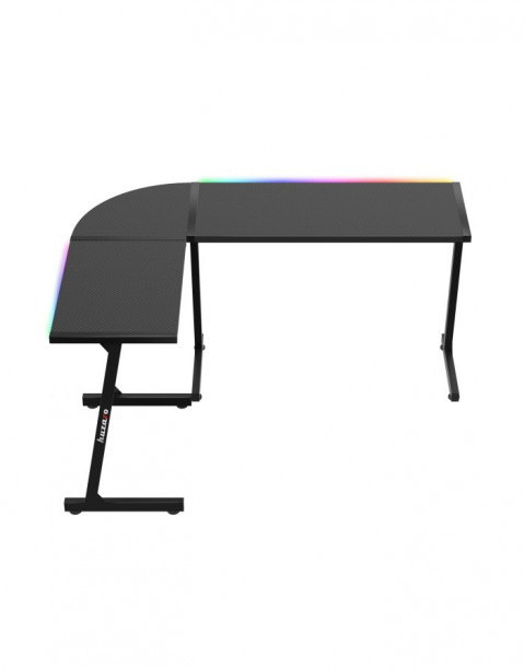Biurko gamingowe Huzaro Hero 6.0 Black RGB - Galeria zdjęcie 7