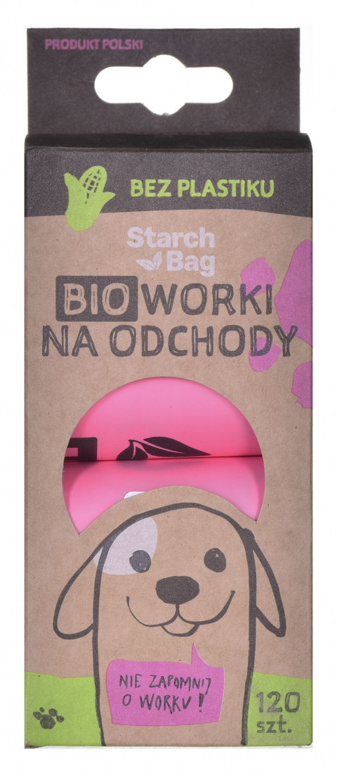 STARCH BAG - bioworki na odchody - 8 x 15 szt. - Galeria zdjęcie 1
