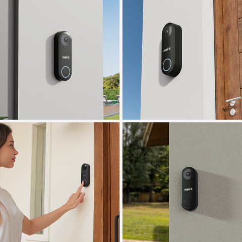 Reolink Dzwonek Wifi biały D340W - Galeria zdjęcie 2