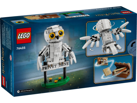 LEGO Harry Potter 76425 Hedwiga z wizytą na ul. Privet Drive 4 - Galeria zdjęcie 2