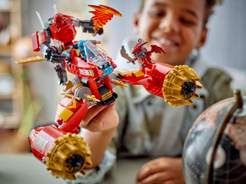 LEGO NINJAGO 71830 Burzowy jeździec-mech Kaia - Galeria zdjęcie 9