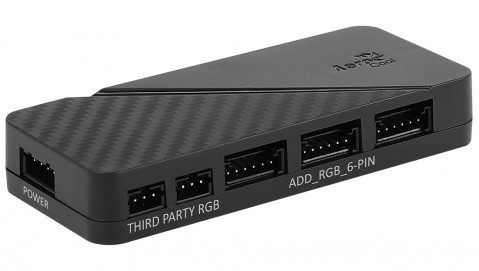 HUB AEROCOOL PGS H66F RGB CONTROL HUB - Galeria zdjęcie 2