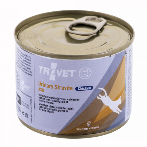 TROVET ASD Urinary Struvite z kurczakiem - mokra karma dla kota - 200 g - Galeria zdjęcie 1