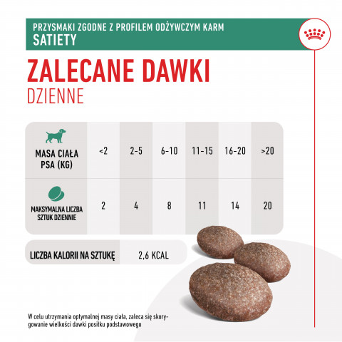 ROYAL CANIN Dog Satiety Treats - przysmak dla psa - 230g - Galeria zdjęcie 3