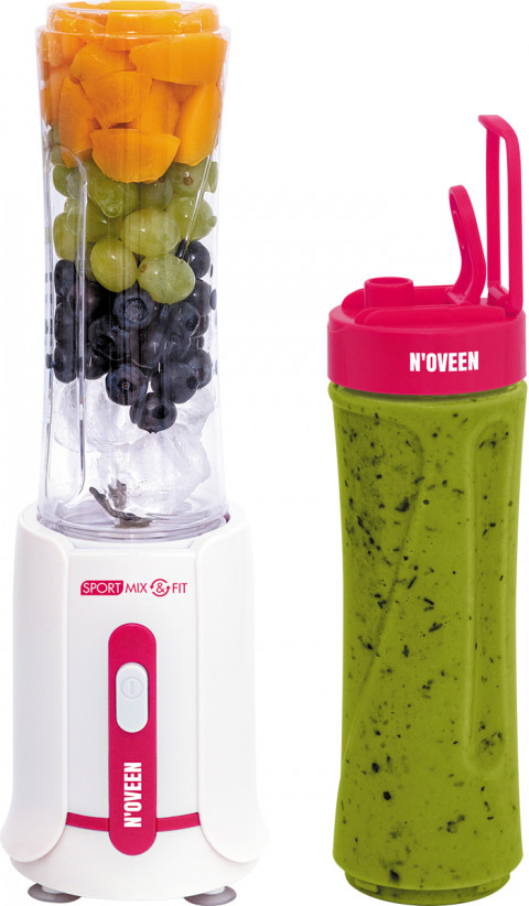 Blender Noveen Sport Mix & Fit SB220 amarant - Galeria zdjęcie 2