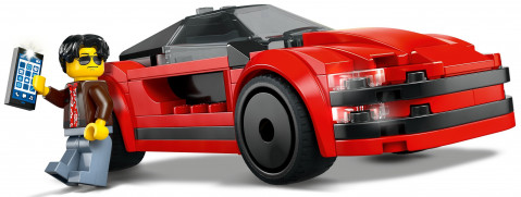 LEGO CITY 60448 Czerwony samochód sportowy - Galeria zdjęcie 6