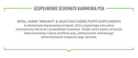 ROYAL CANIN Supplements Dog Immunity & Digest Puppy - suplementy dla psa - 100g - Galeria zdjęcie 10