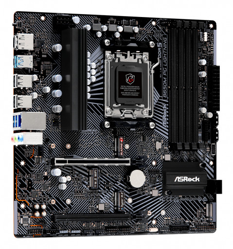 Płyta główna Asrock B650M PG LIGHTNING - Galeria zdjęcie 5