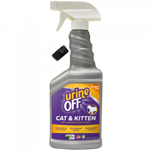 urineOFF Cat & Kitten - spray do usuwania plam moczu - 500ml - Galeria zdjęcie 1