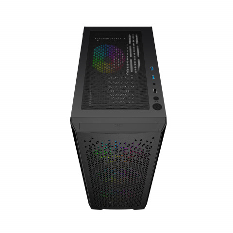 GEMBIRD OBUDOWA FORNAX 400X MIDI-TOWER, USB 3.0 - Galeria zdjęcie 4