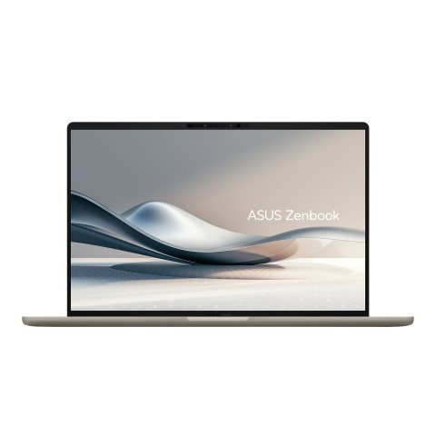 ASUS Zenbook A14 UX3407RA-QD020W X Elite X1E 78 100 14.0" WUXGA OLED 60Hz 400nits Glossy 32GB LPDDR5X SSD1TB Qualcomm Adreno GPU WLAN+BT Cam 70WHrs Win11 Zabriskie Beige - Galeria zdjęcie 2