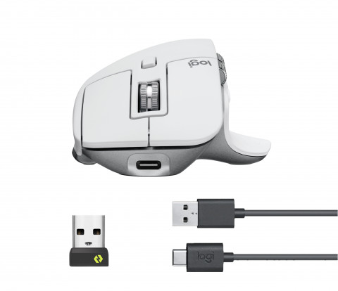 MYSZ LOGITECH MX Master 3S Light Silver - Galeria zdjęcie 10