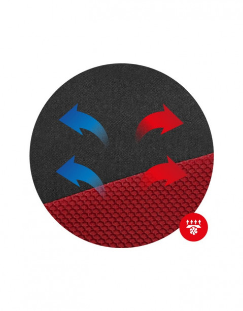 Fotel gamingowy Huzaro Force 6.2 Red Mesh - Galeria zdjęcie 17