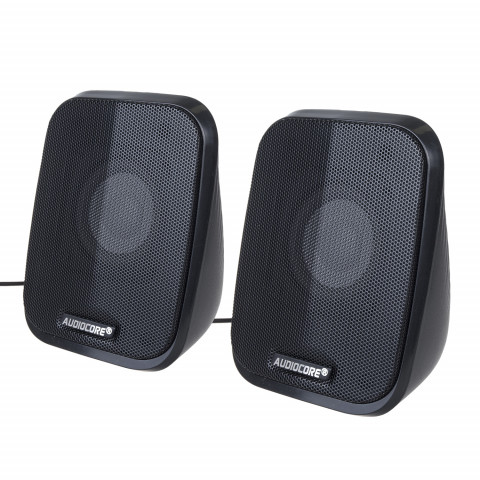 AUDIOCORE GŁOŚNIKI KOMPUTEROWE 6W USB LED AC835 - Galeria zdjęcie 2
