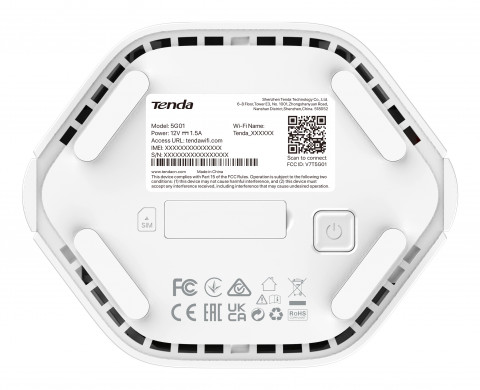 Router Tenda 5G01 AX1500 Wi-Fi 6 5G NR - Galeria zdjęcie 3
