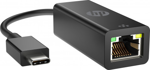 Przejściówka HP USB-C to RJ45 Adapter G2 czarna 4Z534AA - Galeria zdjęcie 3